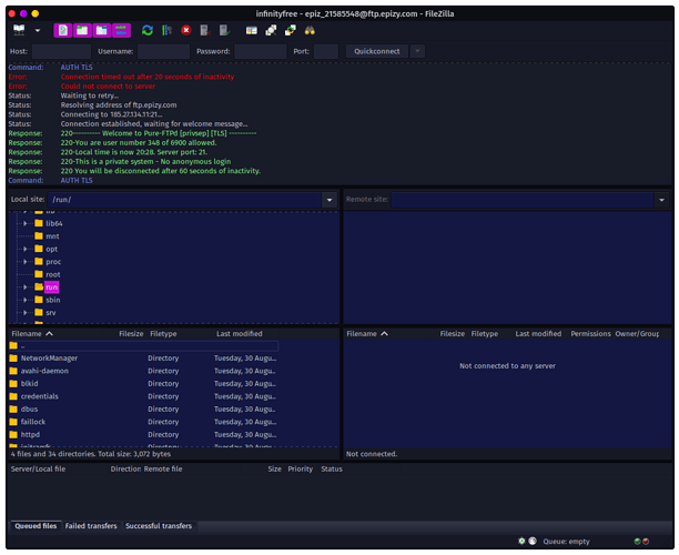 Screenshot_infinityfree - epiz_21585548@ftp.epizy.com - FileZilla_1
